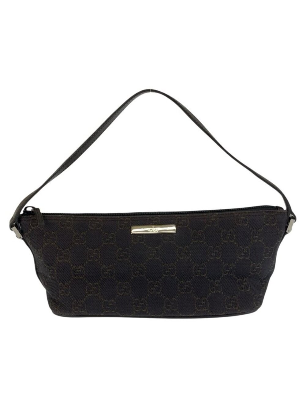 Gucci Brown GG Canvas Handbag Pouch